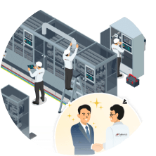 設備移設の一括管理