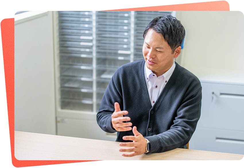 営業社員の仕事姿4